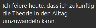 Teilnehmer-Feedback